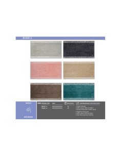 TAPPETO RIVER 45X85 su TreG Ingrosso