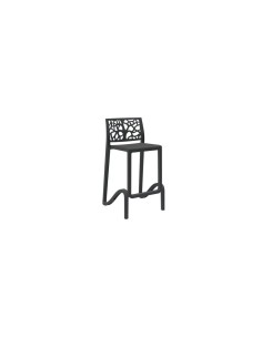 SGABELLO ZEFIRO ANTRACITE 75CM su TreG Ingrosso