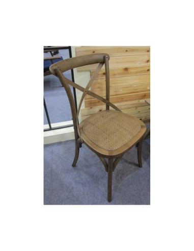 SEDIA 280470 LEGNO CROSS MARR CHIARO su TreG Ingrosso