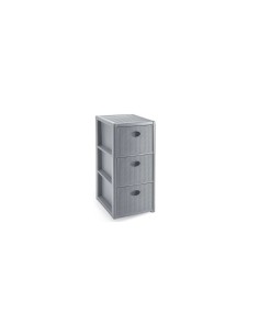CASSETTIERA 30254 ELEGANCE SLIM 3C STONE GRAY su TreG Ingrosso