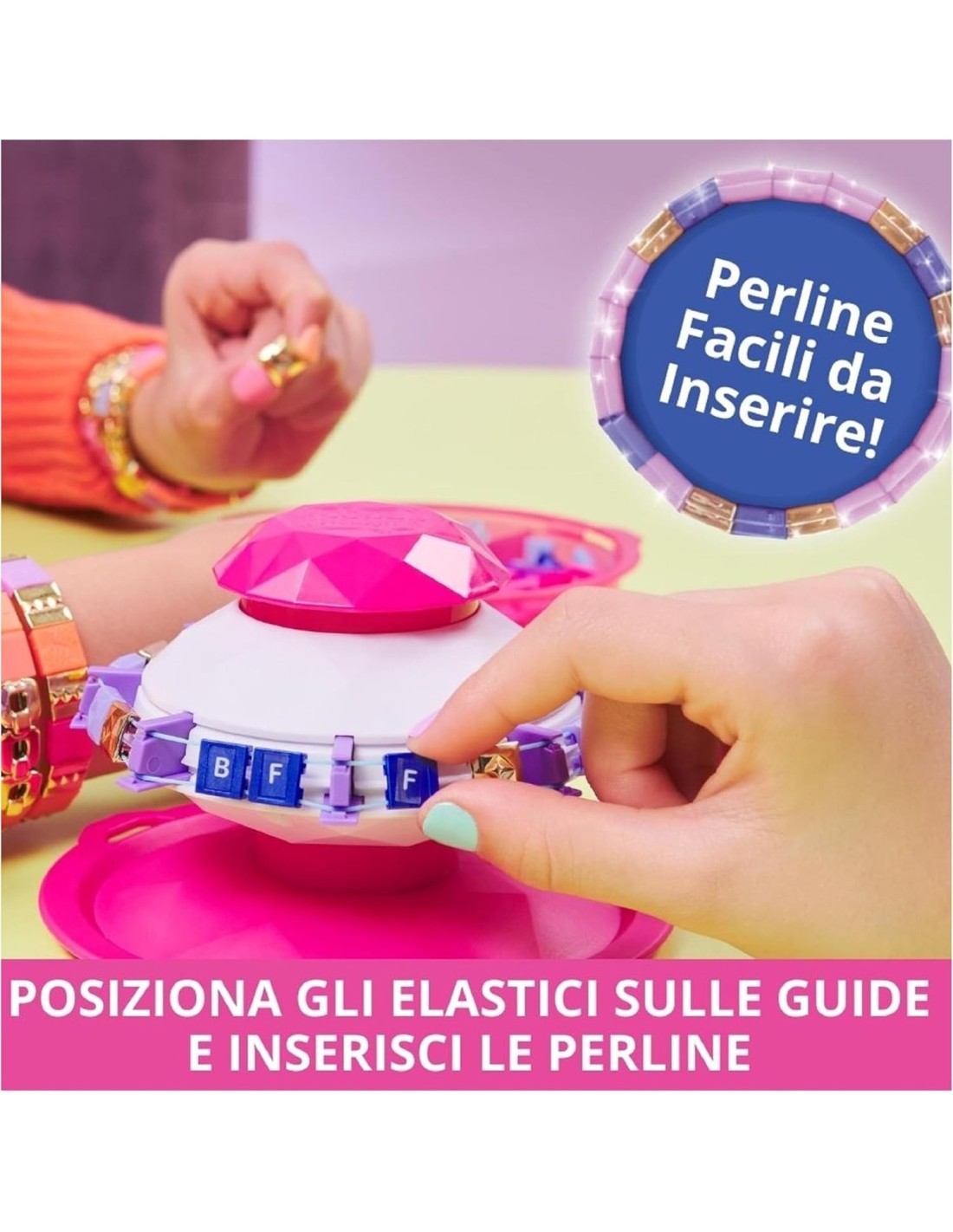 COOL MAKER 6067289 MACCHINA CREA BRACCIALETTI su TreG Ingrosso