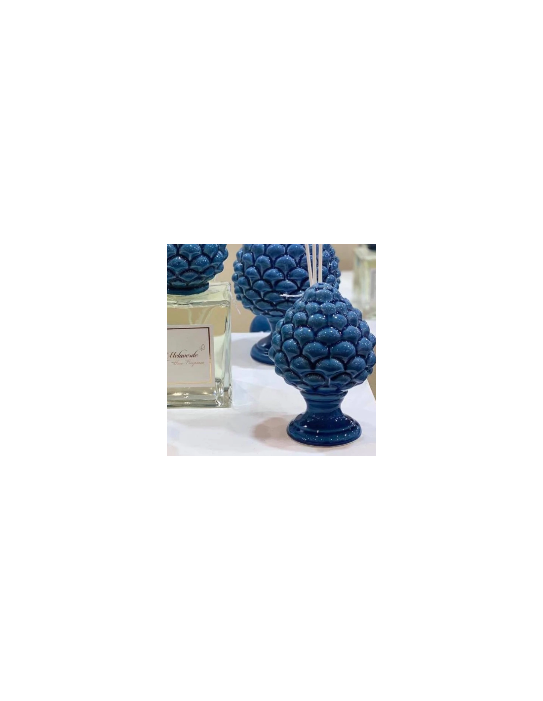 875X317 PROFUMATORE PIGNA BLU 13CM su TreG Ingrosso