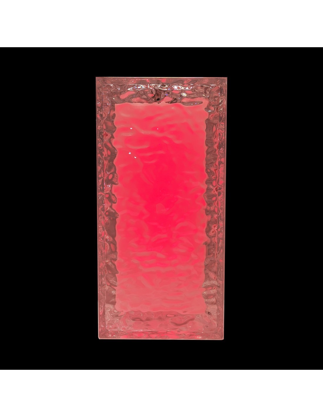 LAMPADA GHIACCIO 13X13X27 RGB TELECOMANDO su TreG Ingrosso