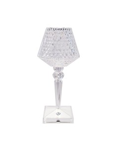 LAMPADA TAVOLO DIAMANTE D12 H25 CM su TreG Ingrosso