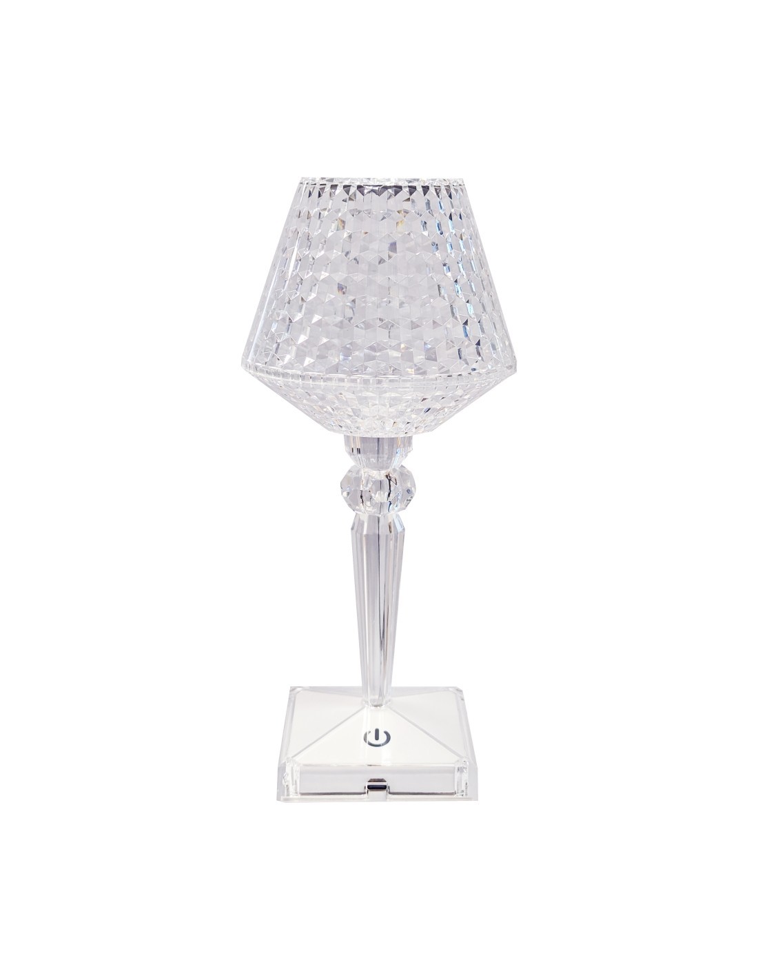LAMPADA TAVOLO DIAMANTE D12 H25 CM su TreG Ingrosso