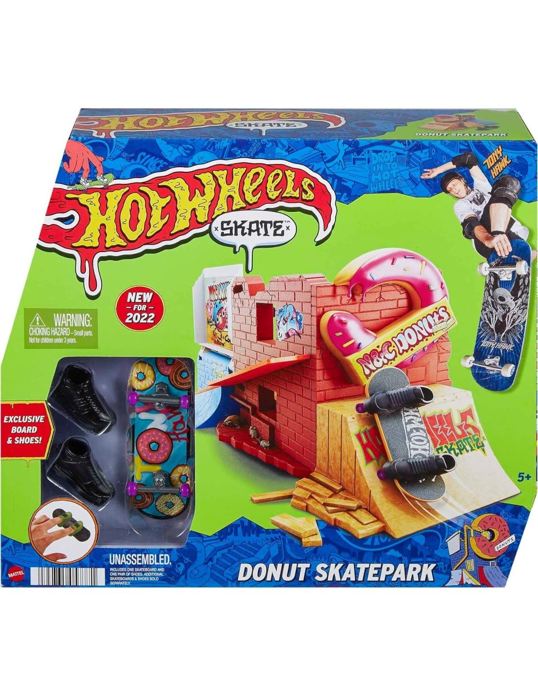 HOT WHEELS HGT91 SKATEPARK ASSORTITO su TreG Ingrosso