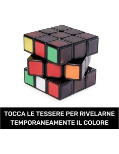Rubik's Cubo di Rubik Phantom, Cubo 3x3 Originale con Tecnologia Termocromatica, Antistress e Rompicapo per Adulti e Bambini
