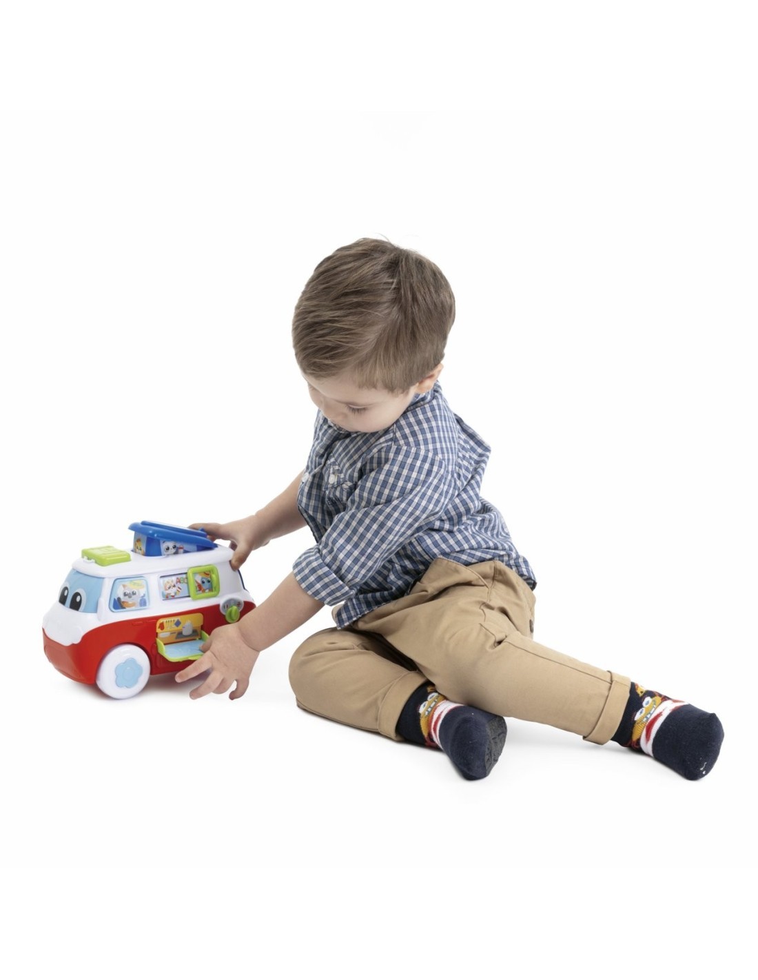 Van Life Van Interattivo Bilingue con Ruote