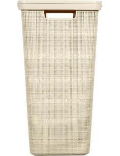 PORTABIANCHERIA JUTA 58LT BIANCO CON COPERCHIO