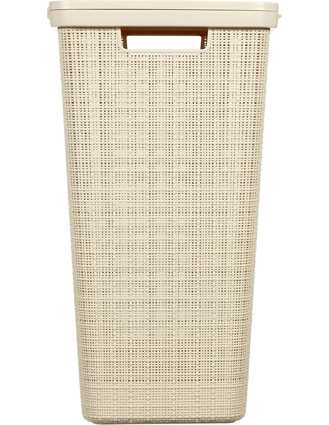 PORTABIANCHERIA JUTA 58LT BIANCO CON COPERCHIO