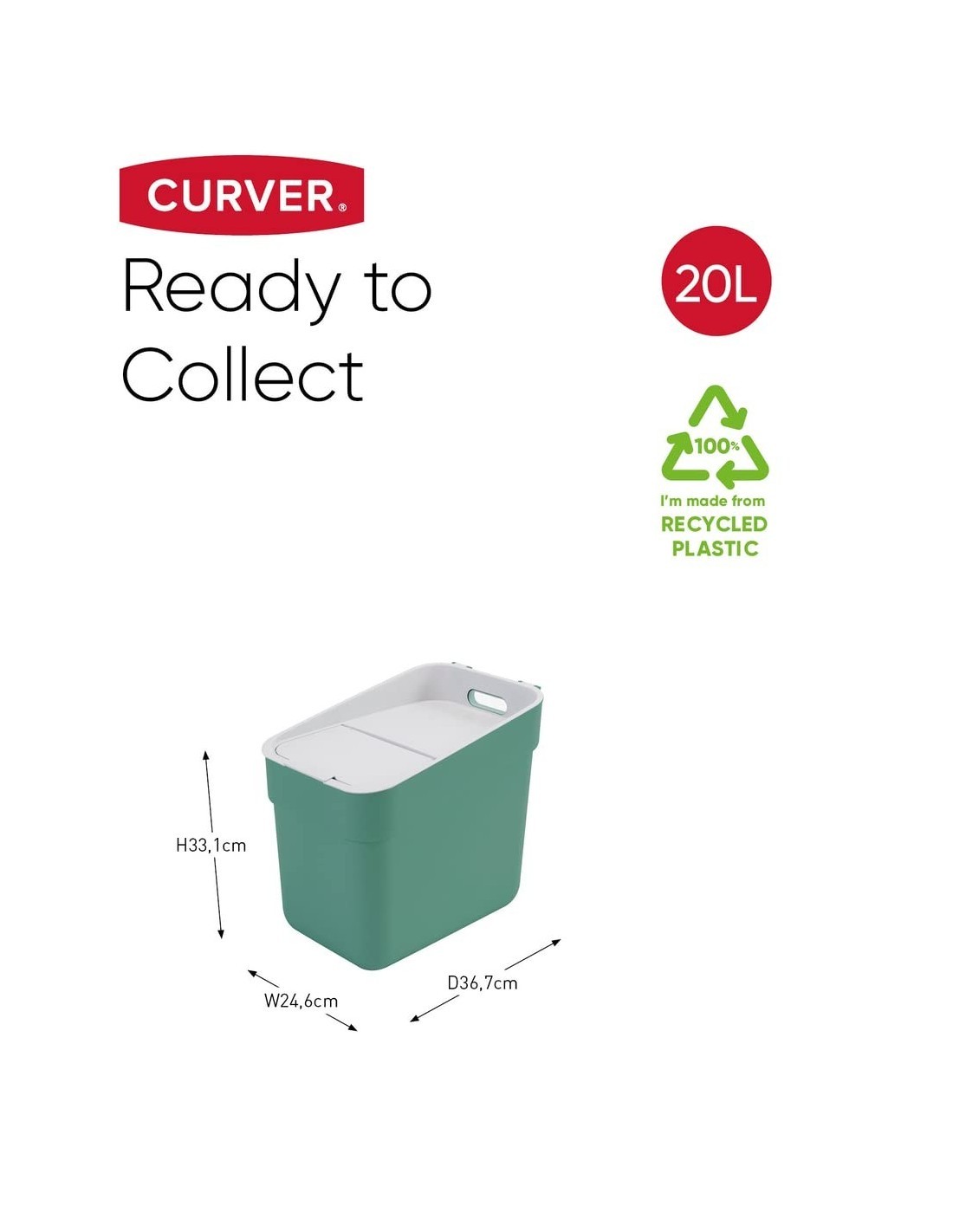 PATTUMIERA MENTA 20LT READY TO COLLECT