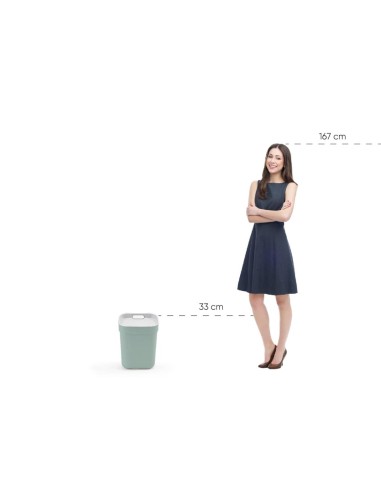 PATTUMIERA GRIGIA 20LT READY TO COLLECT