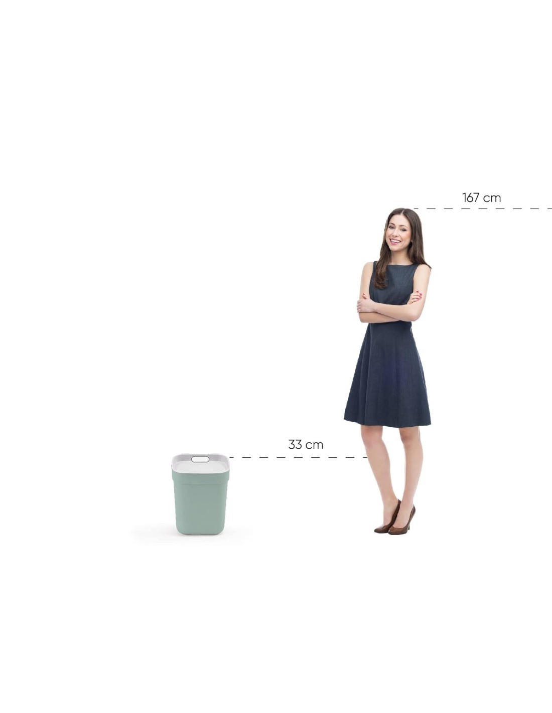 PATTUMIERA GRIGIA 20LT READY TO COLLECT