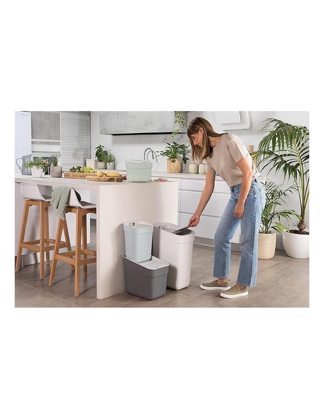 PATTUMIERA GRIGIA 20LT READY TO COLLECT