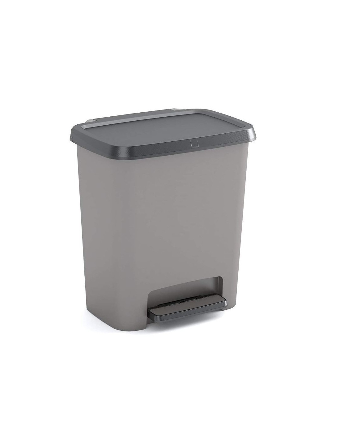 PATTUMIERA A PEDALE 25LT GRIGIA COMPATTA