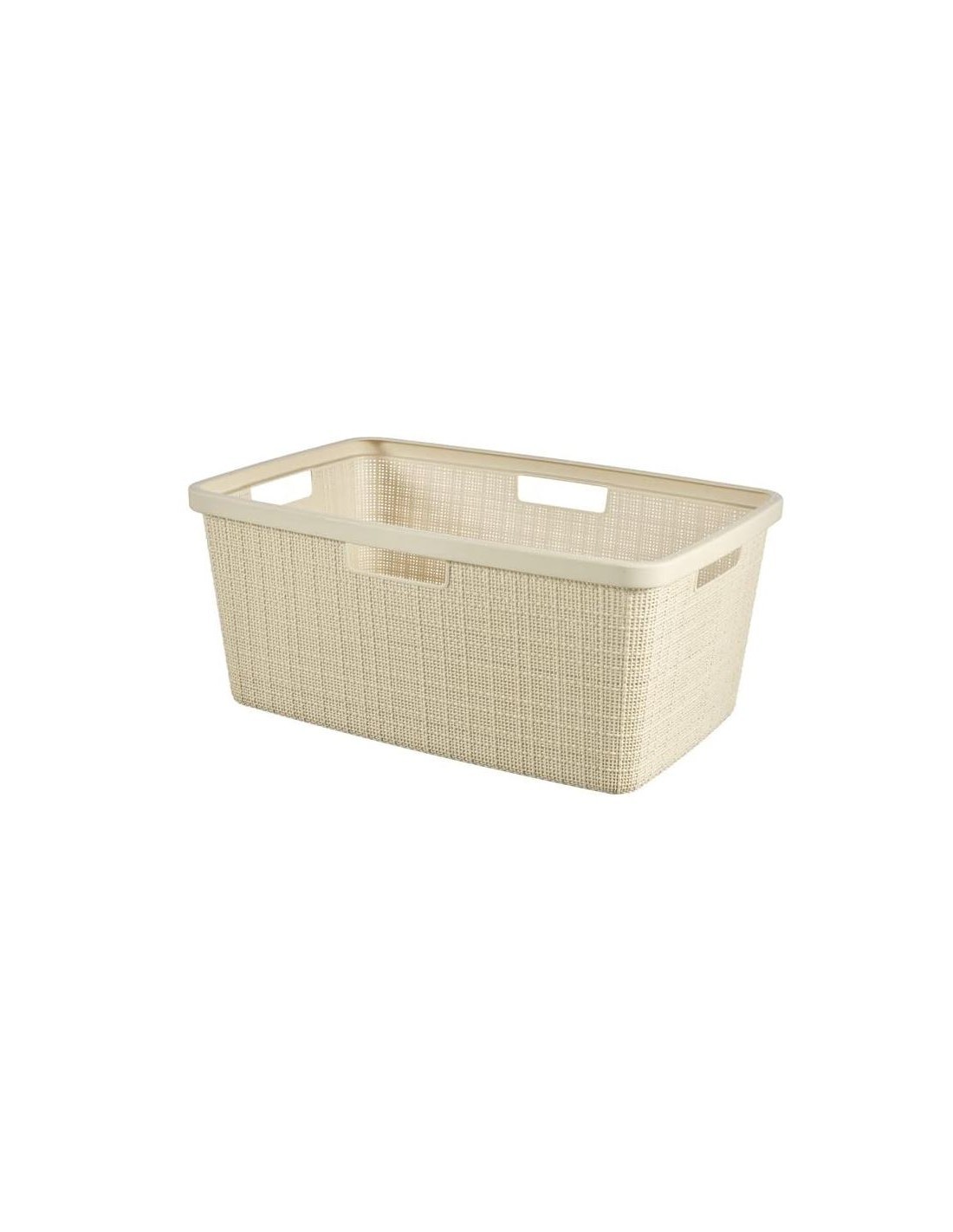 CESTA PORTABIANCHERIA JUTA 46LT BIANCO