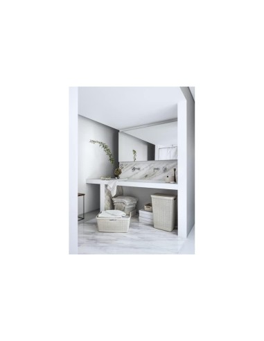 CESTA PORTABIANCHERIA JUTA 46LT BIANCO