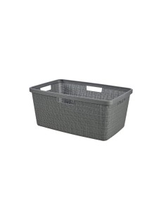 CESTA PORTABIANCHERIA 46LT ANTRACITE