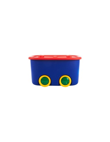 CONTENITORE FUNNY BOX BLU 58X38,5X32CM