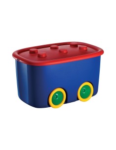 CONTENITORE FUNNY BOX BLU 58X38,5X32CM 2