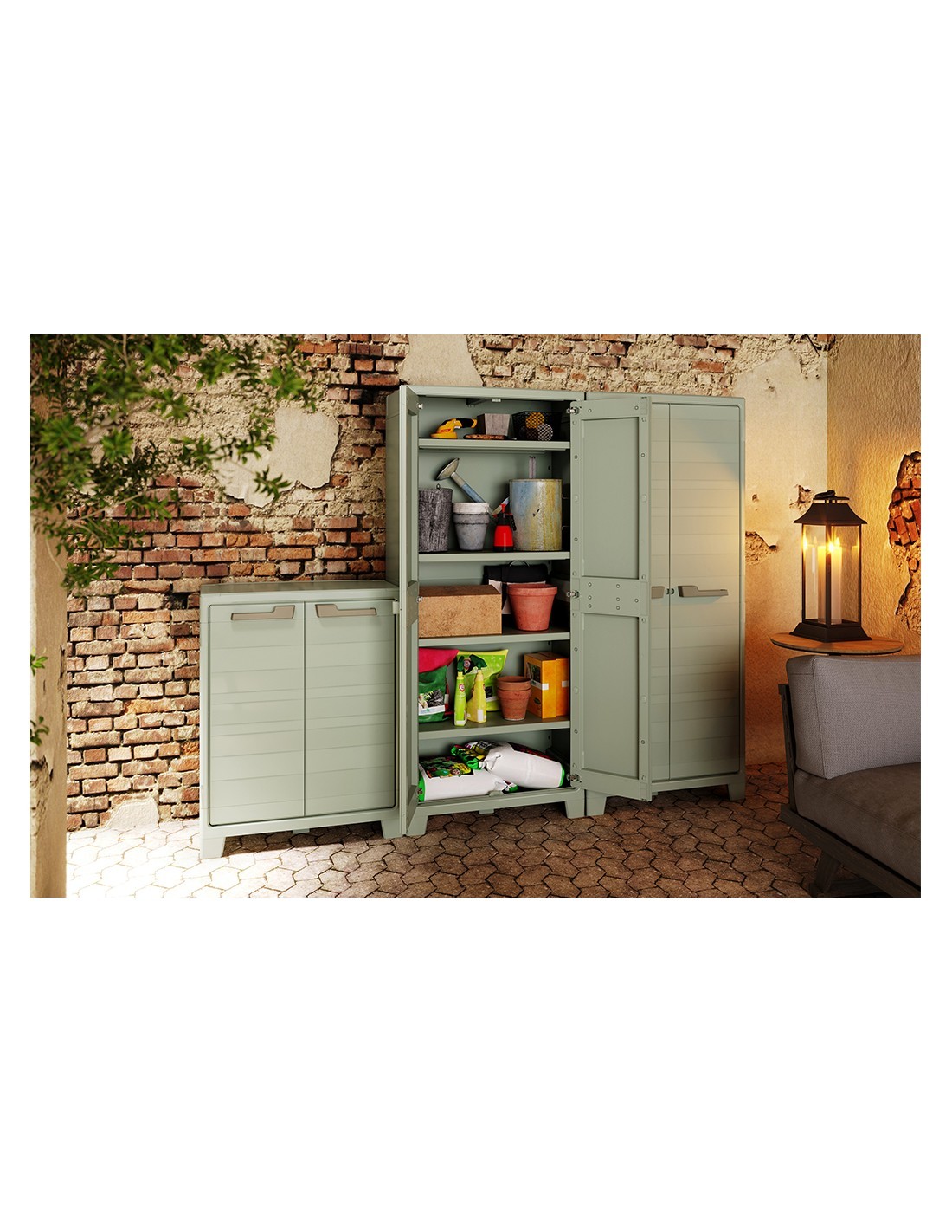 ARMADIO ALTO PLANET OUTDOOR 80X182X44CM