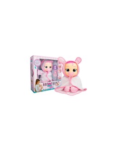 Cry Babies Newborn Coney Deluxe Interattiva, Bambola Neonata con Braccialetto Elettronico, Lacrime Vere e Suoni