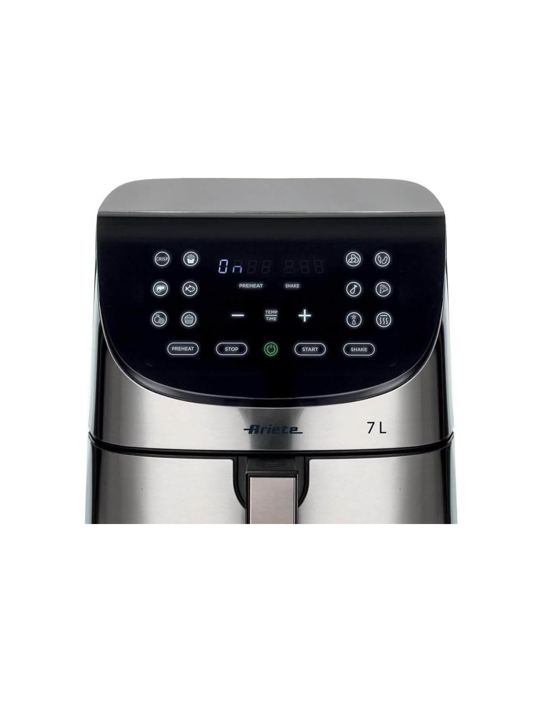 Ariete 4628 Friggitrice ad Aria 7L con 12 Programmi Preimpostati e Funzione Max Crisp