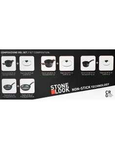 BATTERIA SET 8PZ 2293 STONE LOOK