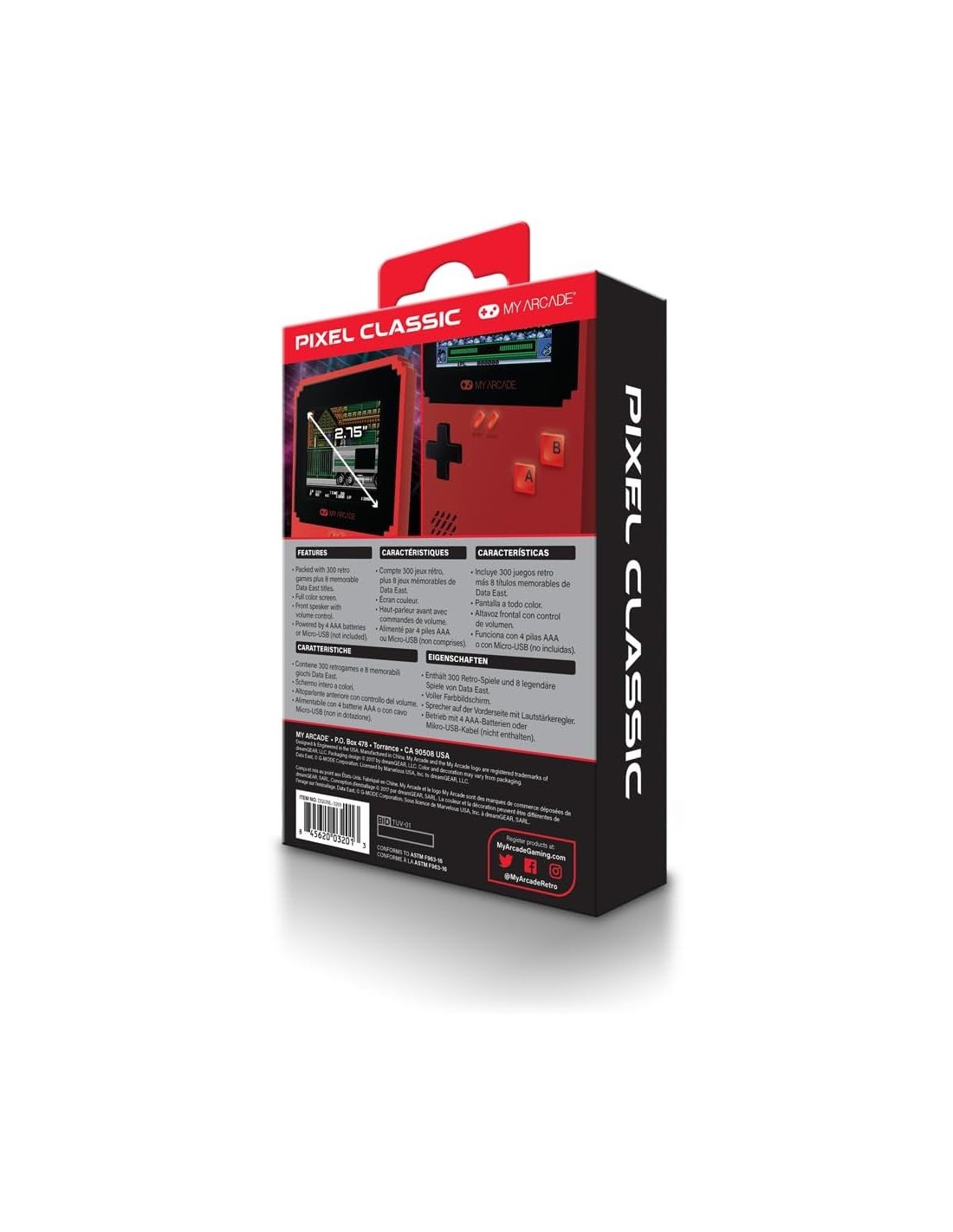 PIXEL CLASSIC 308 GIOCHI IN 1