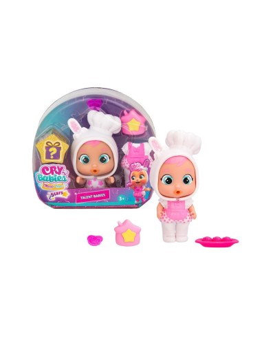 Cry Babies Magic Tears Talent Daisy, Mini Bambola da Collezione con Abito Personalizzato, Regalo per Bambini 3 Anni o Più