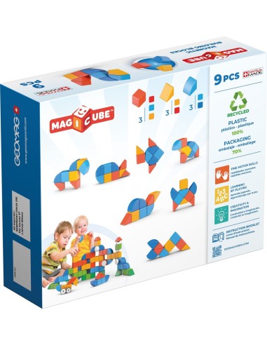GEOMAG 208 MAGICUBE ANIMALS SET 9PZ