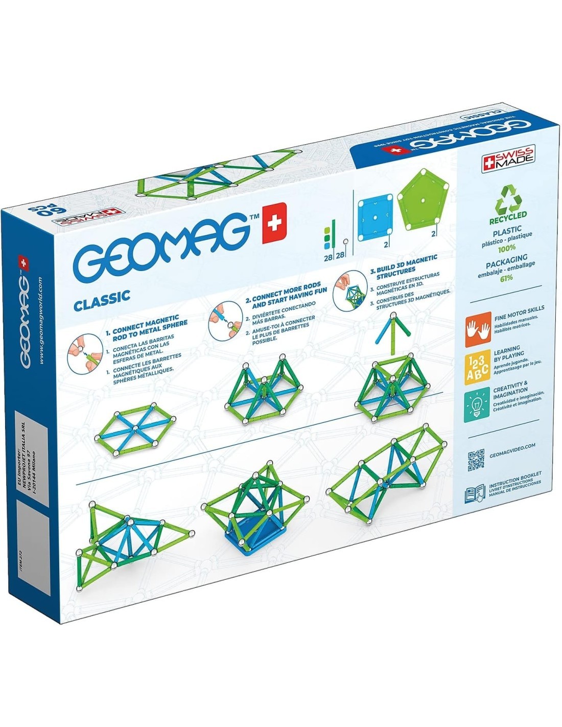 GEOMAG 272 COSTRUZIONI CLASSIC 60PZ