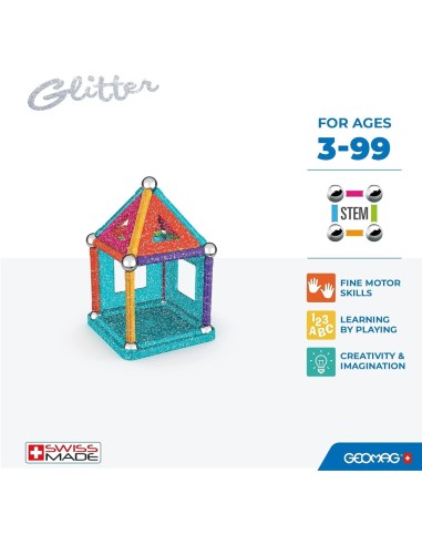 GEOMAG 535 COSTRUZIONI GLITTER 35PZ