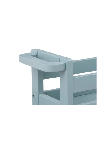 CARRELLO 174762Q CON RUOTE 3P AZZURRO ARTICO