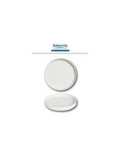 OSLO PIATTO PIANO 24CM BIANCO