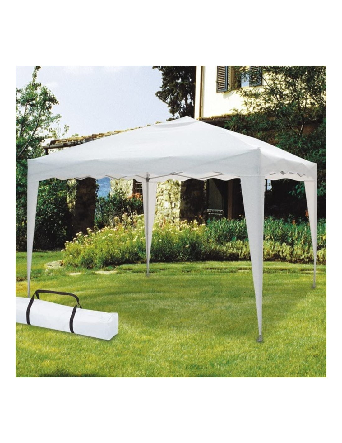 GAZEBO PIEGHEVOLE 3 X 2 CON BORSA  (base non inclusa)