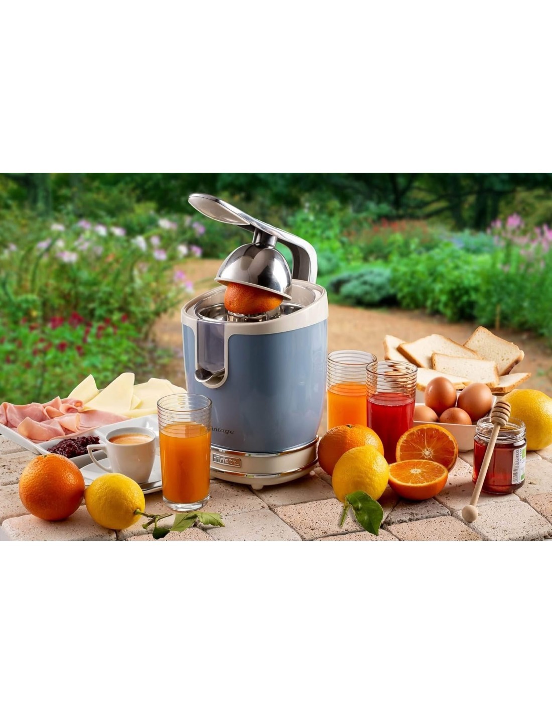 SPREMIAGRUMI 413 VINTAGE AZZURRO CON LEVA su TreG Ingrosso