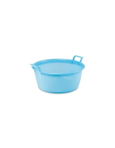 BACINELLA TONDA IN PLASTICA 50 LT COLORI ASSORTITI PLASTIME su TreG...