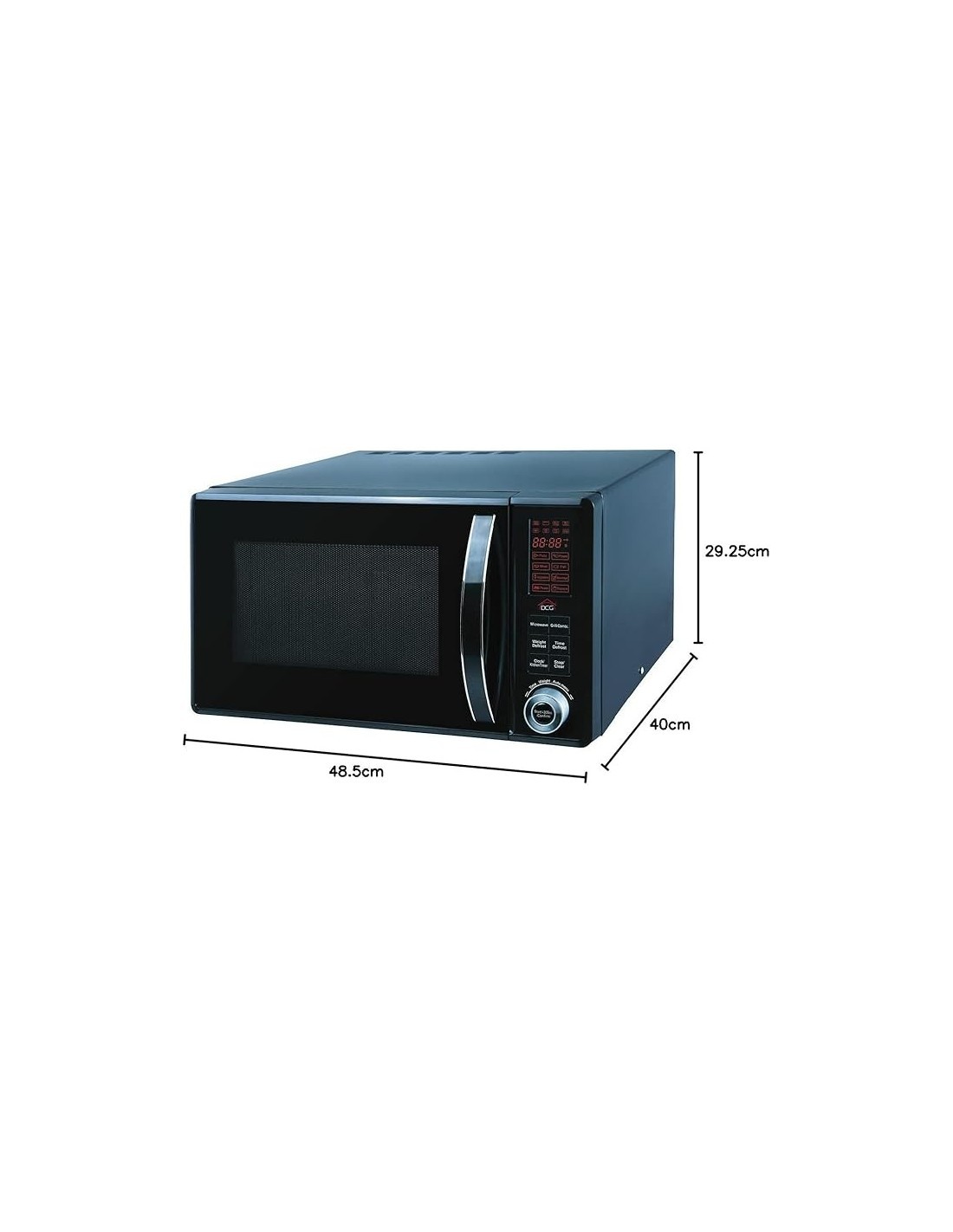 FORNO MICROONDE 25LT DIGITALE MWGBD825 su TreG Ingrosso