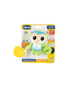 Chicco Sonaglio Musicale a Forma di Scimmietta: Stimola i Sensori dei Bambini