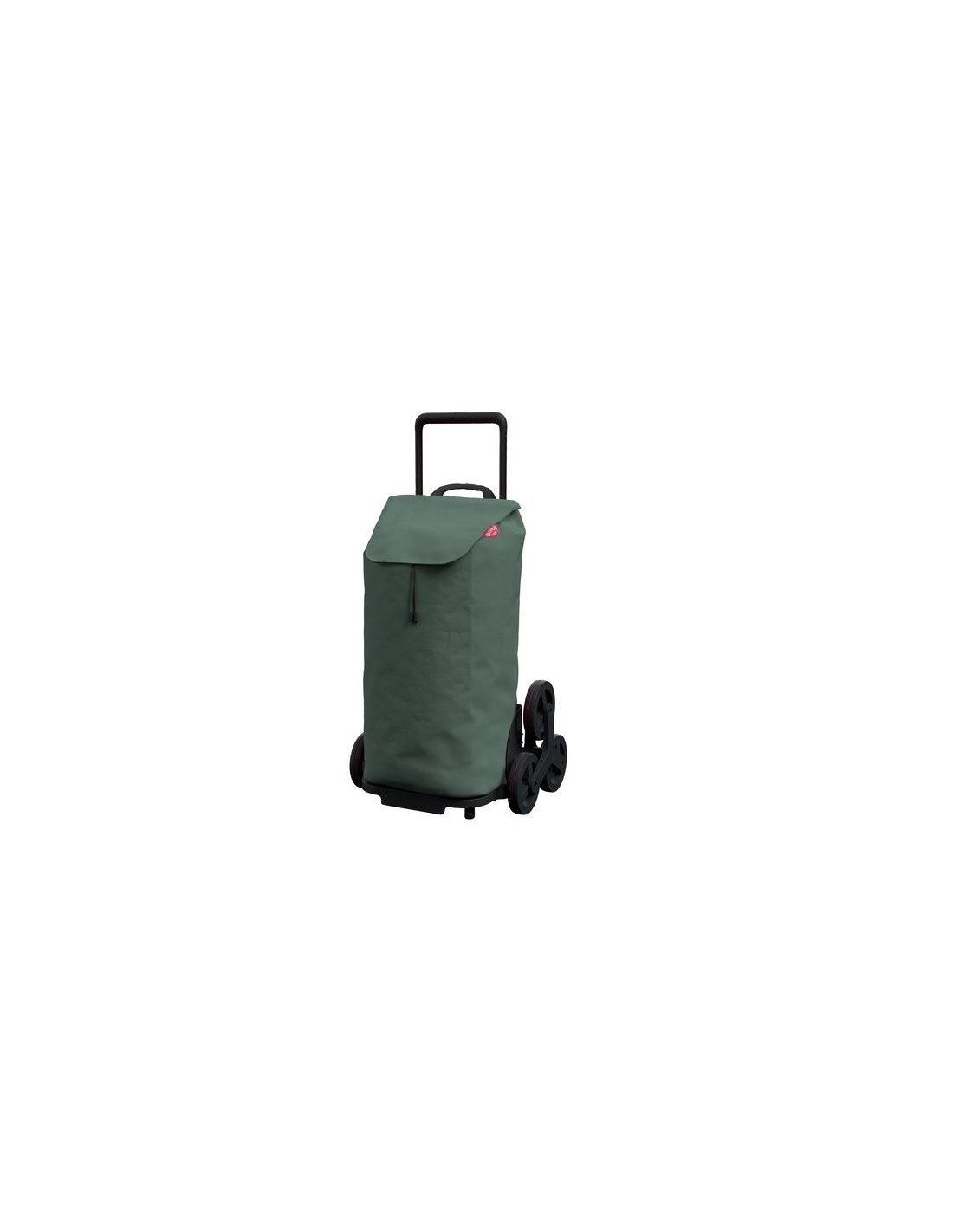 Gimi Tris Carrello Portaspesa Verde 52L – Saliscale con Sacca Antipioggia