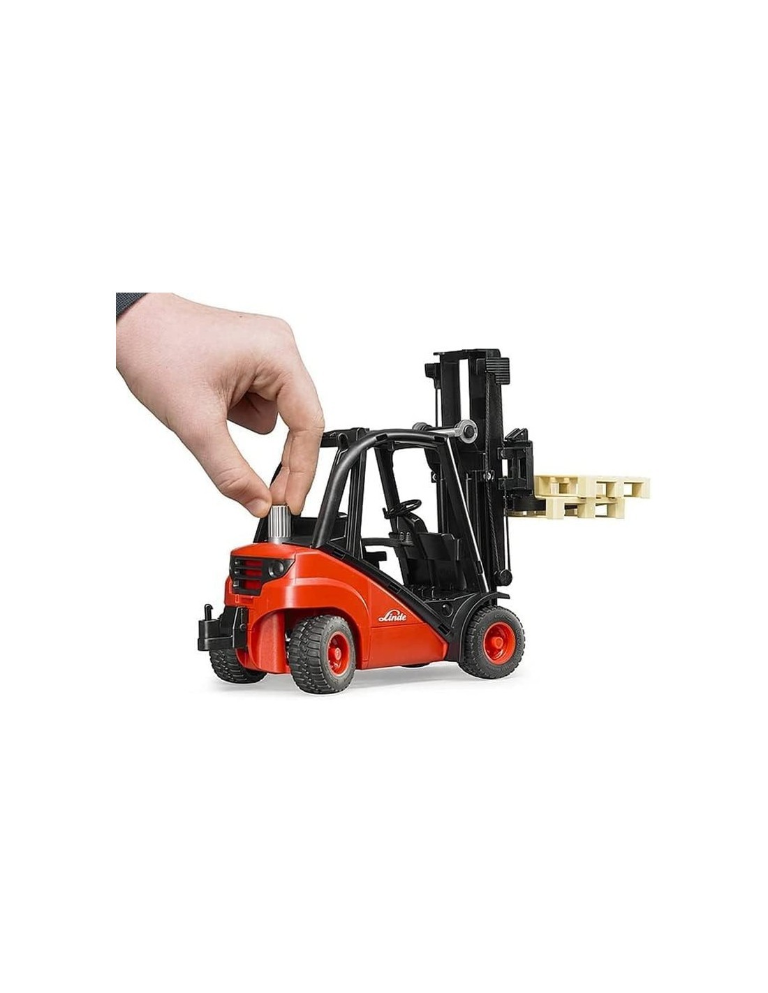 MULETTO LINDE 02511 BRUDER SPIELWAREN su TreG Ingrosso