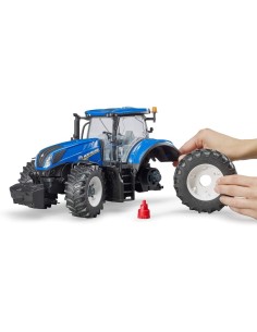 NEW HOLLAND TRATTORE T7.315 03120 BRUDER SPIELWAREN su TreG Ingrosso