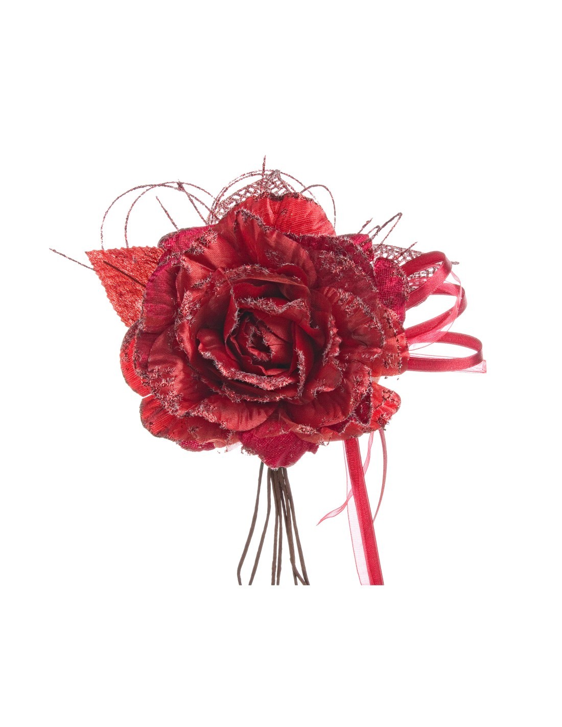 PICK 0904618 ROSA HOLLY ROSSO su TreG Ingrosso