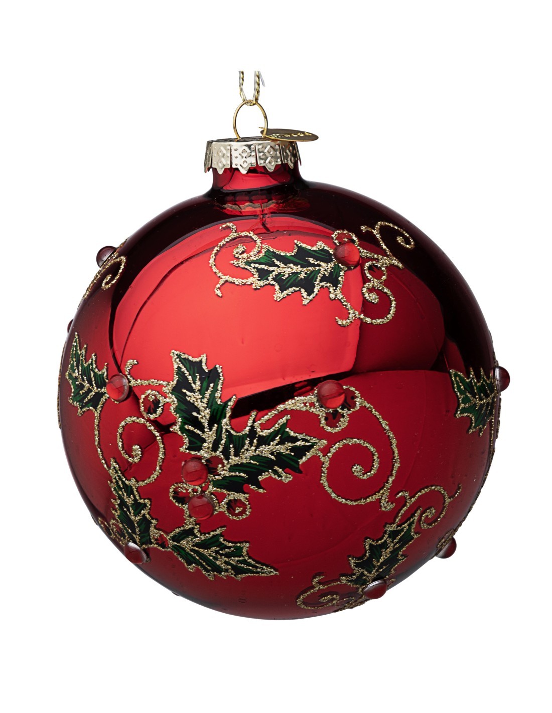 SFERA 0930521 VETRO ZAIDA ROSSO 10CM su TreG Ingrosso