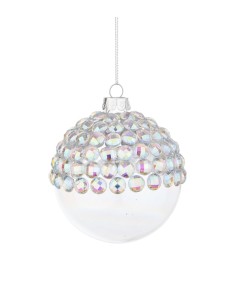 SFERA VETRO 8CM JEWEL IRIDESCENTE su TreG Ingrosso