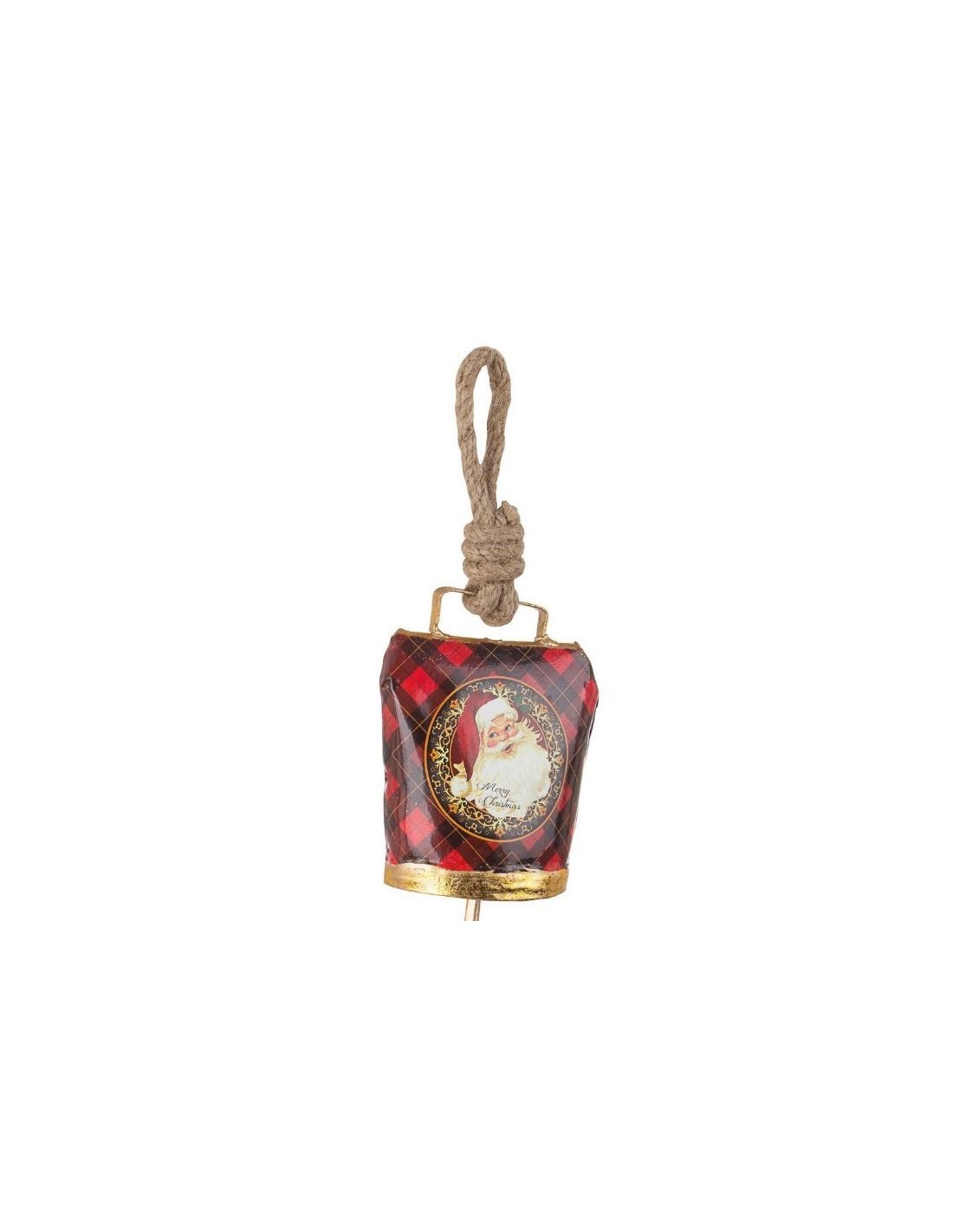 PENDENTE 0936664 WENDI CAMPANA TARTAN BABBO su TreG Ingrosso