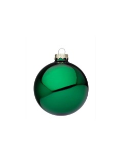 SFERA VETRO 8CM VERDE LUCIDO su TreG Ingrosso