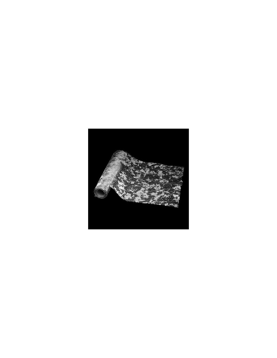 NASTRO 152186E SILVER 28X500 FOGLIE SILVER su TreG Ingrosso