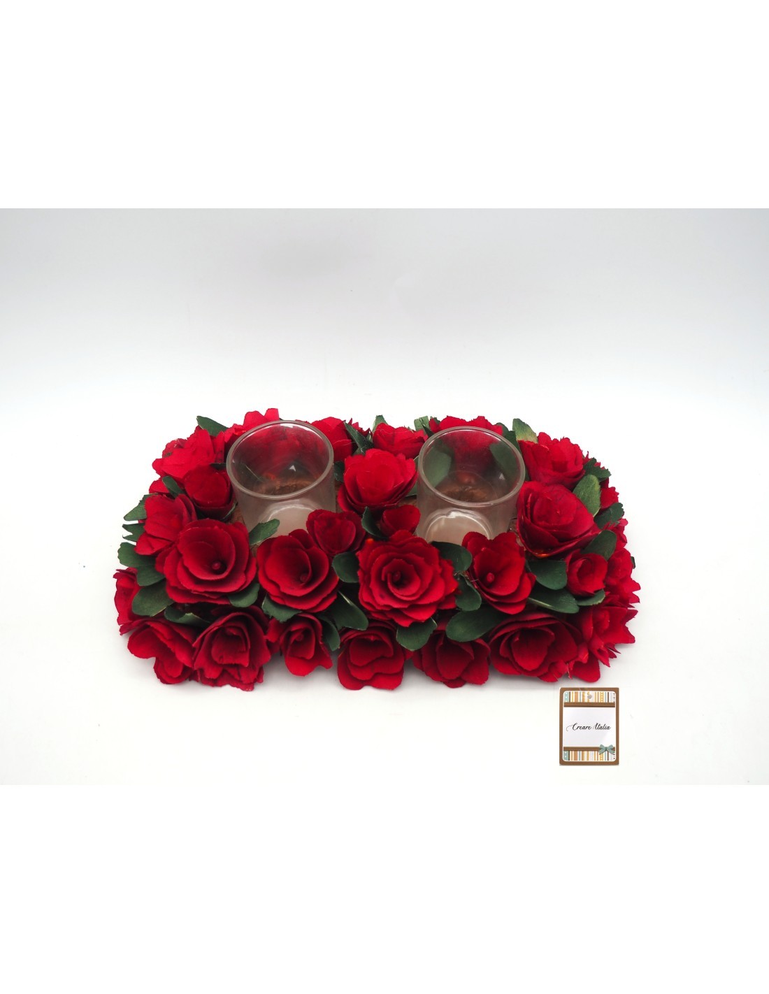 CENTROTAVOLA 19721 ROSSO 27X16CM su TreG Ingrosso